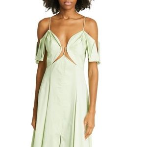 Cult Gaia Dina Dress in Jade